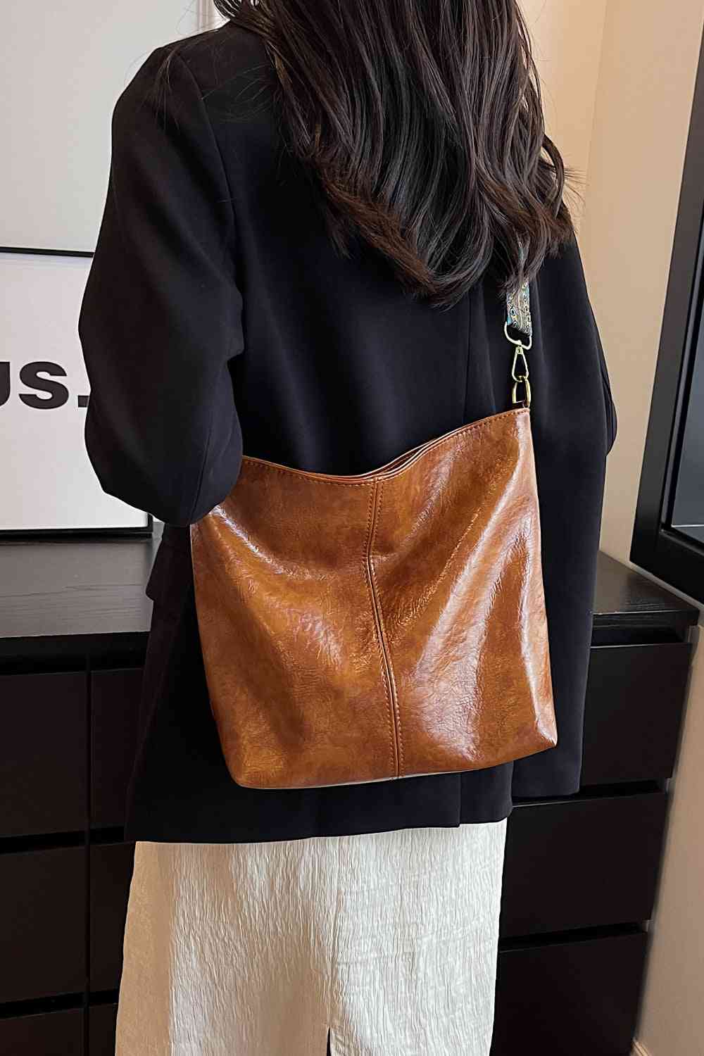 Adored PU Leather Shoulder Bag