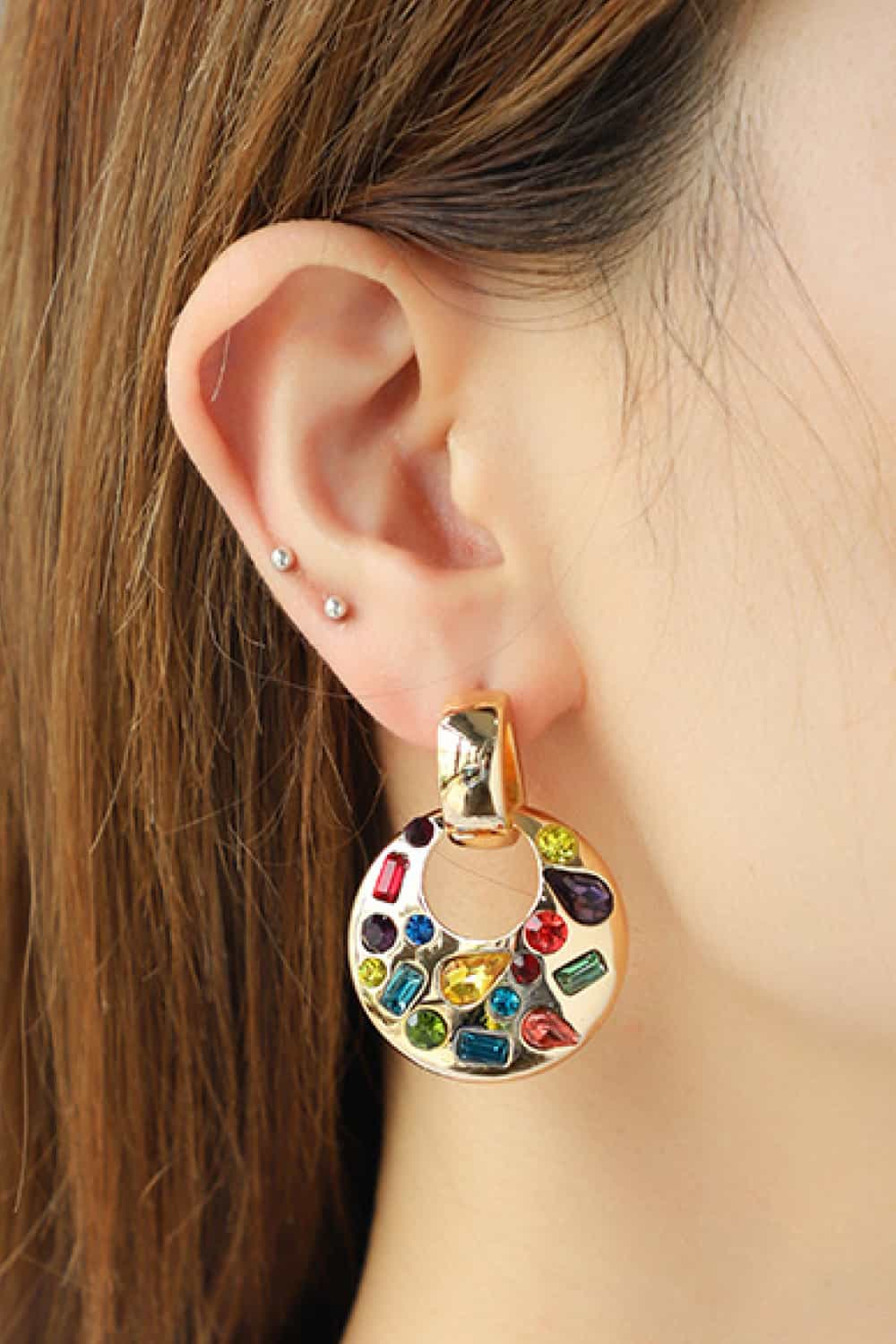 Alloy Dangle Earrings